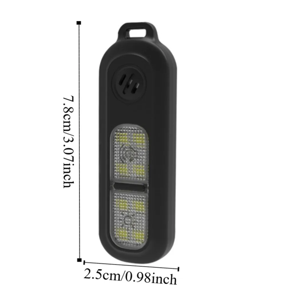 Self Defense Alarm 130dB Personal Alarm Keychain USB Rechargeable For Personal Alarms For Women Alarm Travel For Night Running thumbnail 4