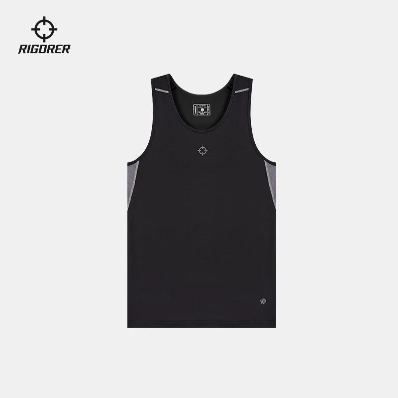 RIGORER Men's Quick Dry Compression Vest - Breathable Tight Sports Fitness Vest for Basketball & Running Training Outdoor Vest thumbnail 3