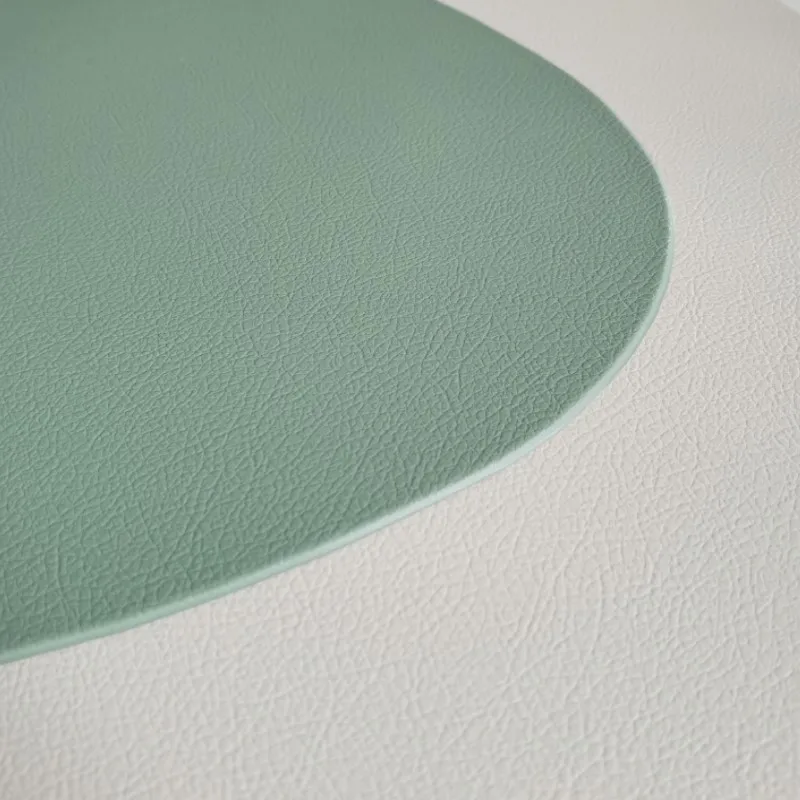 1/6/10sets Dining Table Placemats Washable Green Place Mats for Square Round Table for Kitchen Patio Indoor Outdoor Table Mats thumbnail 4