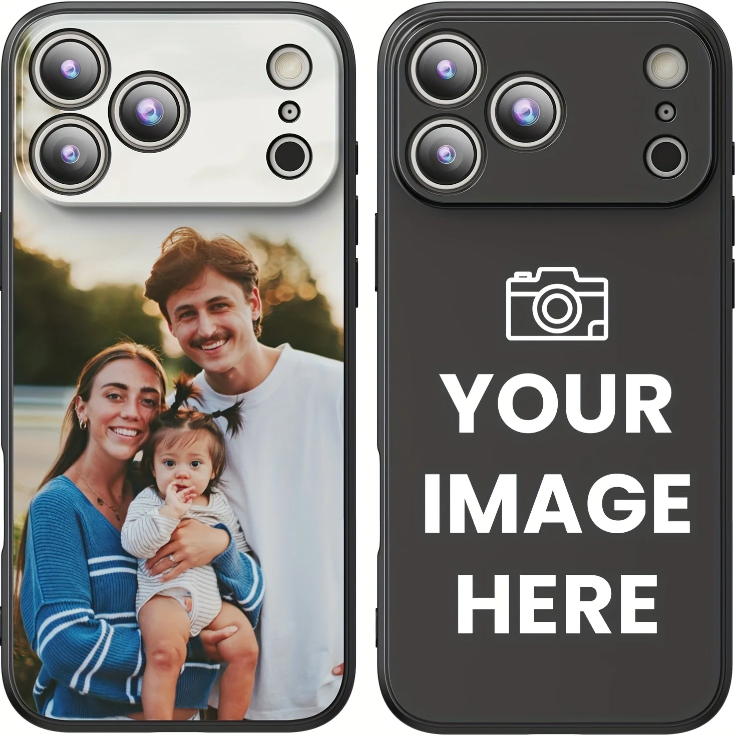 Custom Matte Case for iPhone 17 16 15 14 13 12 11 Pro Max Mini SE XS XR 7 8 Plus DIY Personalized Photo Picture Soft Cover Funda thumbnail 2