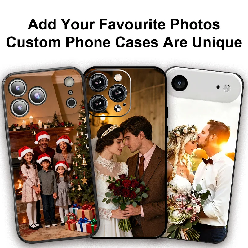 Custom Matte Case for iPhone 17 16 15 14 13 12 11 Pro Max Mini SE XS XR 7 8 Plus DIY Personalized Photo Picture Soft Cover Funda thumbnail 6