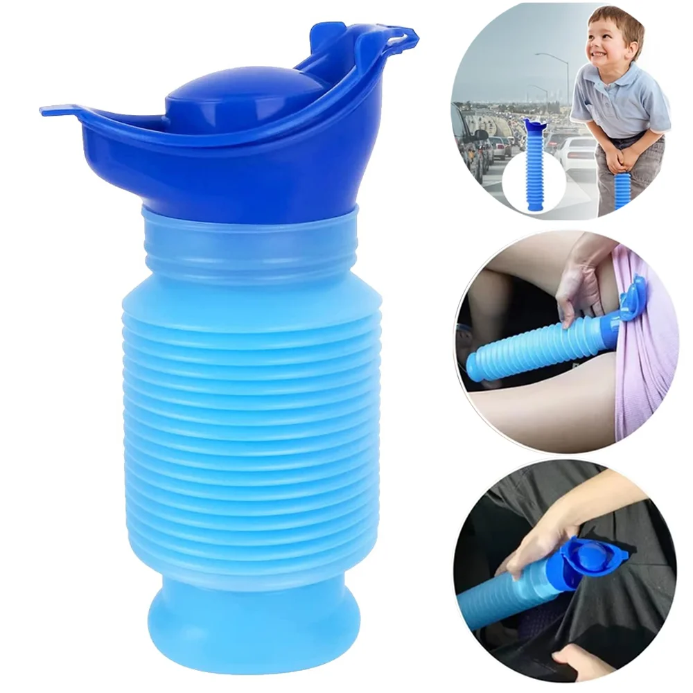 Portable Telescopic Car Urinal for Outdoor Camping Hiking Travel Emergency Squat Free Lightweight Urinal ﻿ thumbnail 2