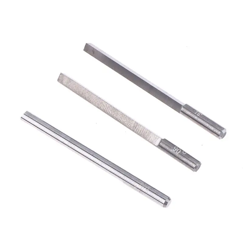 Tungsten Steel Angle Cutter Engraving Knives Jewelry Pneumatic Graver Accessories Spatula Triangle Metal Blades DIY Making Tools thumbnail 4