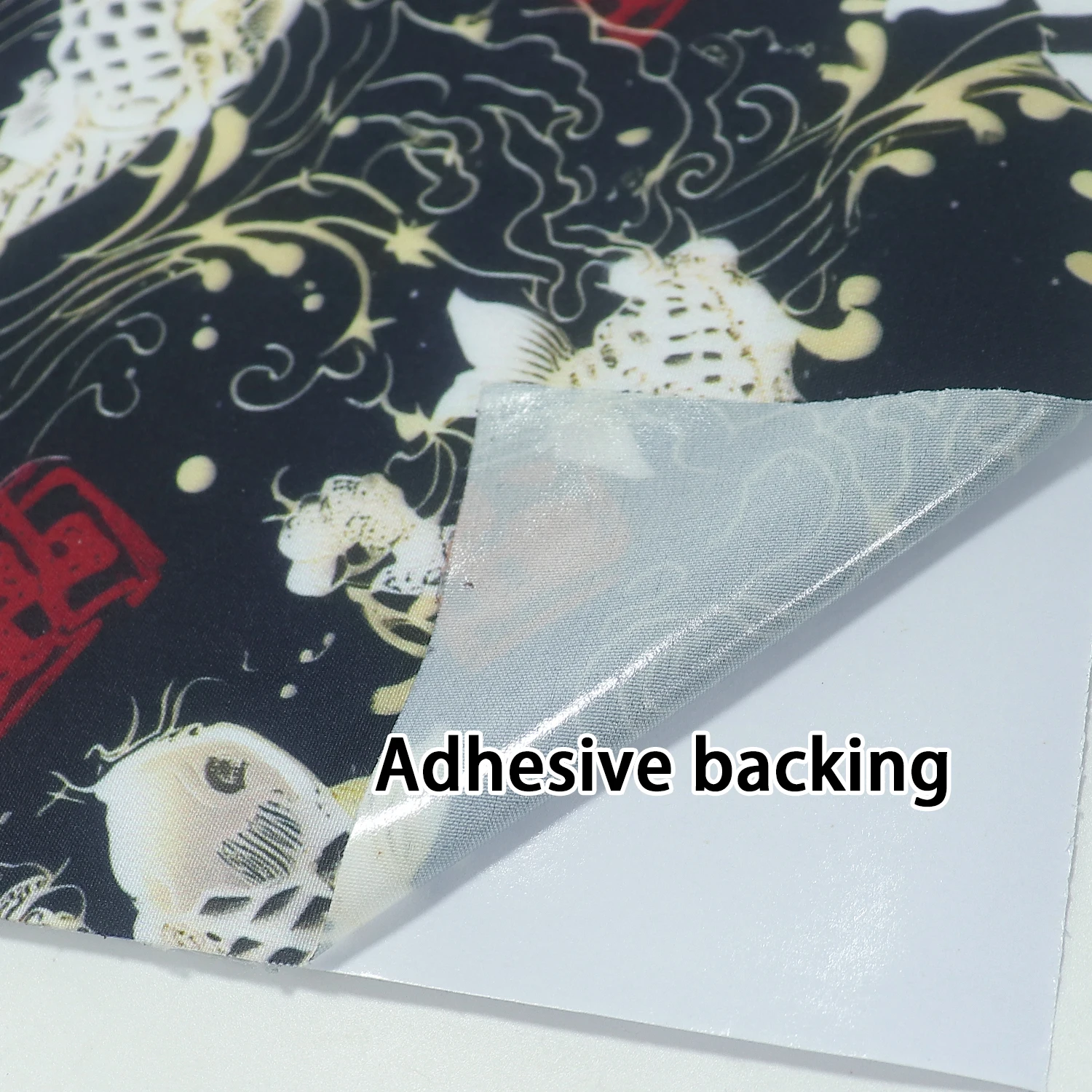 1 Roll Car Interior Modification Self Adhesive Fabric JDM Style Decorative Stickers Universal A Pillar Car Decals 28x160cm thumbnail 3
