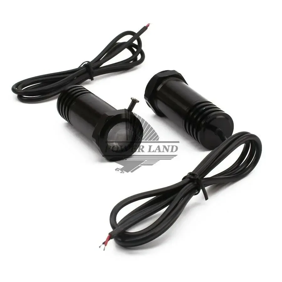 1/2x Universal Custom Logo Wired/Wireless Car Door Led Welcome Light Laser Projector for All Cars Motorcycle Model thumbnail 6