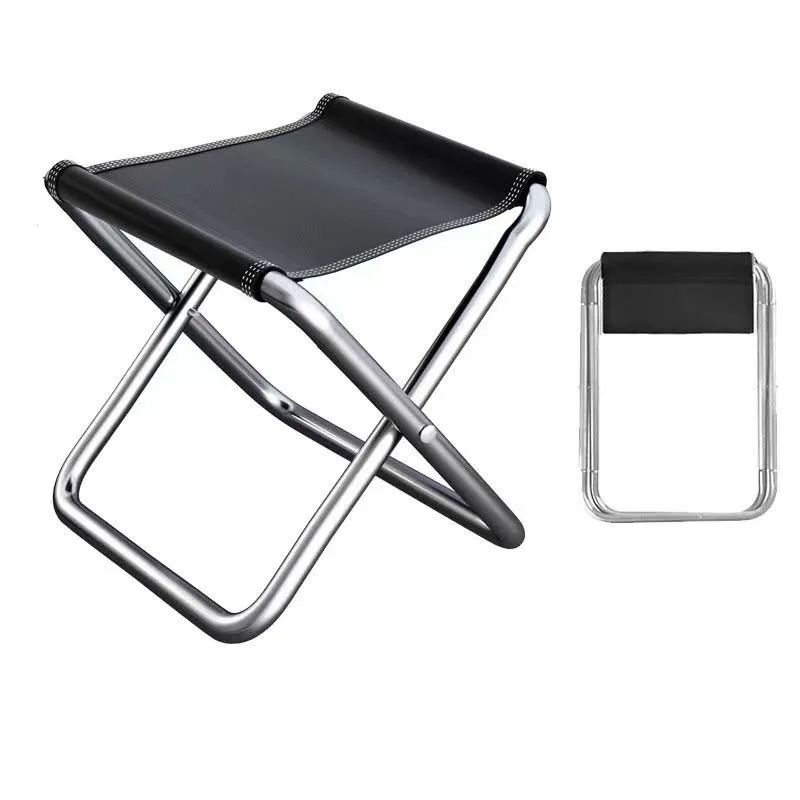 Portable Folding Chair Bench Fishing Stool Travel Camping Horse Stool Stools Train Subway Queuing Portable Stools Outdoor Tool thumbnail 2