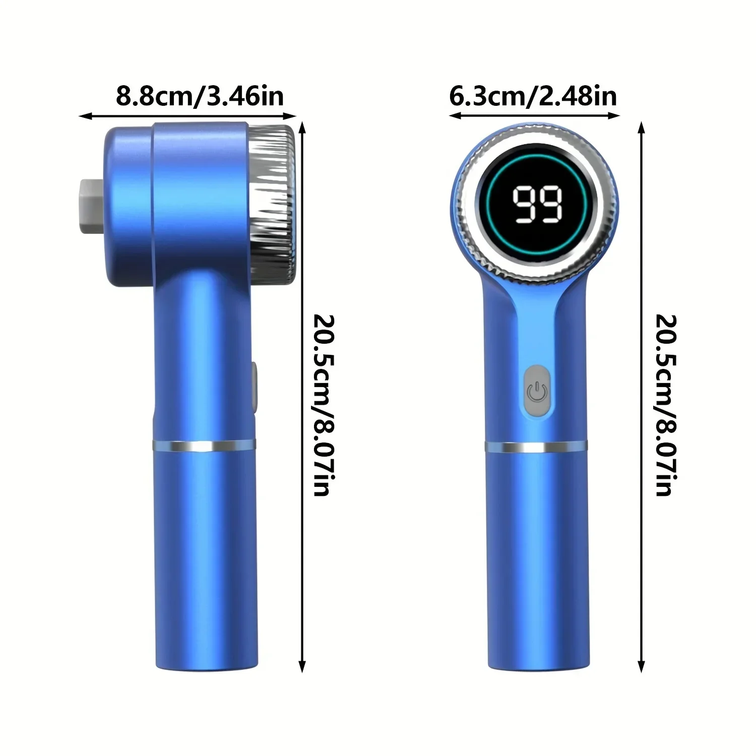 2026 Electric Cleaning Brush LED Display With 5 Replaceable Brush Heads 3-speed Adjustable Cleaning Tool For Kitchen Bathroom thumbnail 6