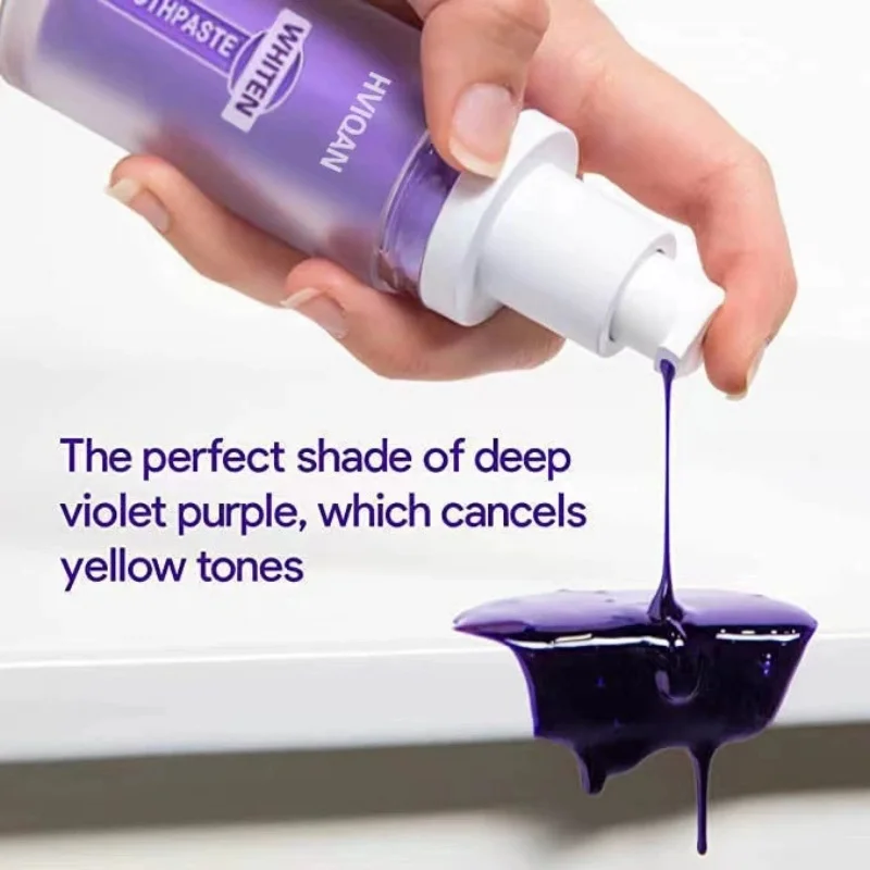 1/3/5/10pcs 30ml V34 SmileKit Purple Toothpaste Removes Tartar Clean Oral Hygiene Fresh Breath Whitening Teeth Care Products thumbnail 2