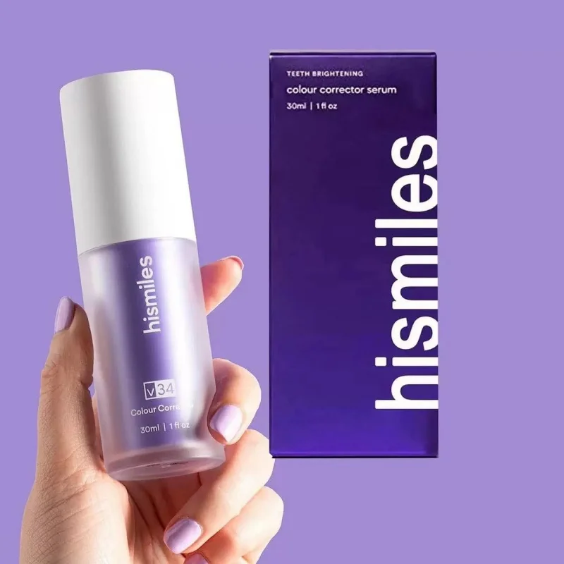 1/3/5/10pcs 30ml V34 SmileKit Purple Toothpaste Removes Tartar Clean Oral Hygiene Fresh Breath Whitening Teeth Care Products thumbnail 4