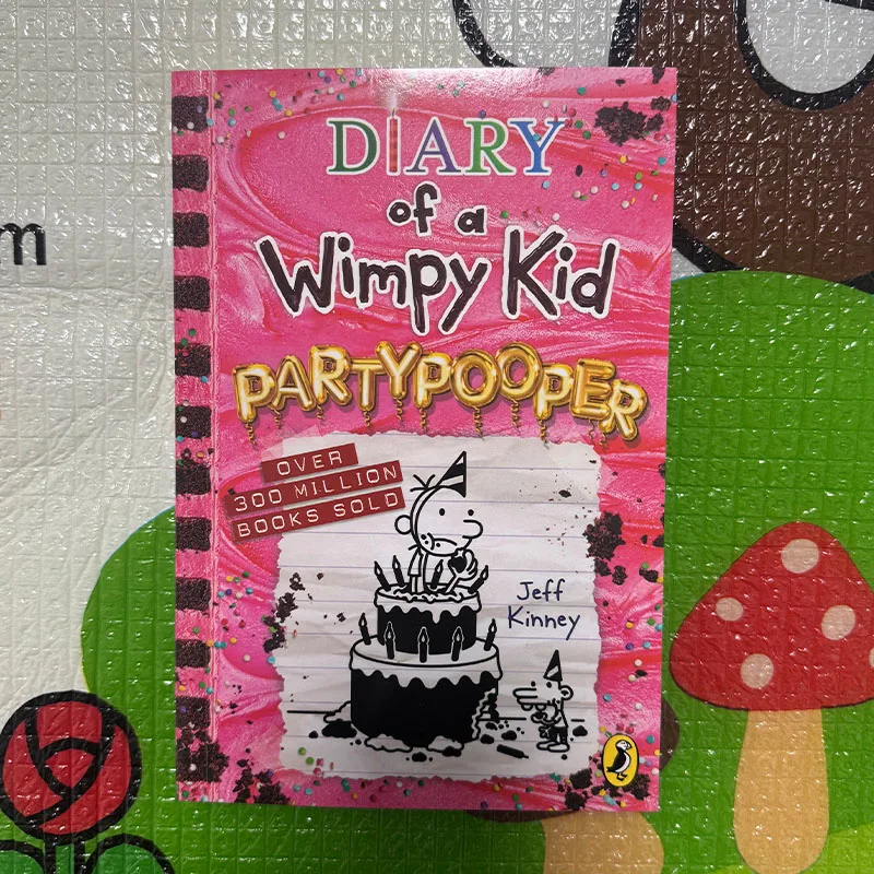 New Latest Diary of Wimpy Kid Partypooper English Book Children Fiction Books Manga Novel Books Early Childhood Education thumbnail 3