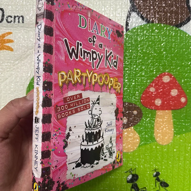 New Latest Diary of Wimpy Kid Partypooper English Book Children Fiction Books Manga Novel Books Early Childhood Education thumbnail 5