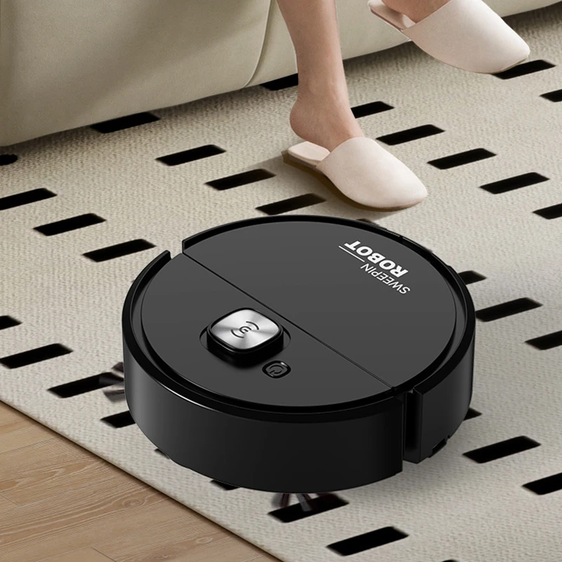 Mini Vacuum Cleaner 3-in-1 Robot Vacuum Cleaner Intelligent Sweeping Robot Household Dust Sweeping Mopping for Home Floor Carpet thumbnail 4