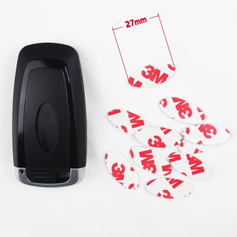 23mm/27mm Car key suitable decorative logo sticker car remote key accessory suitable for Ford series cars