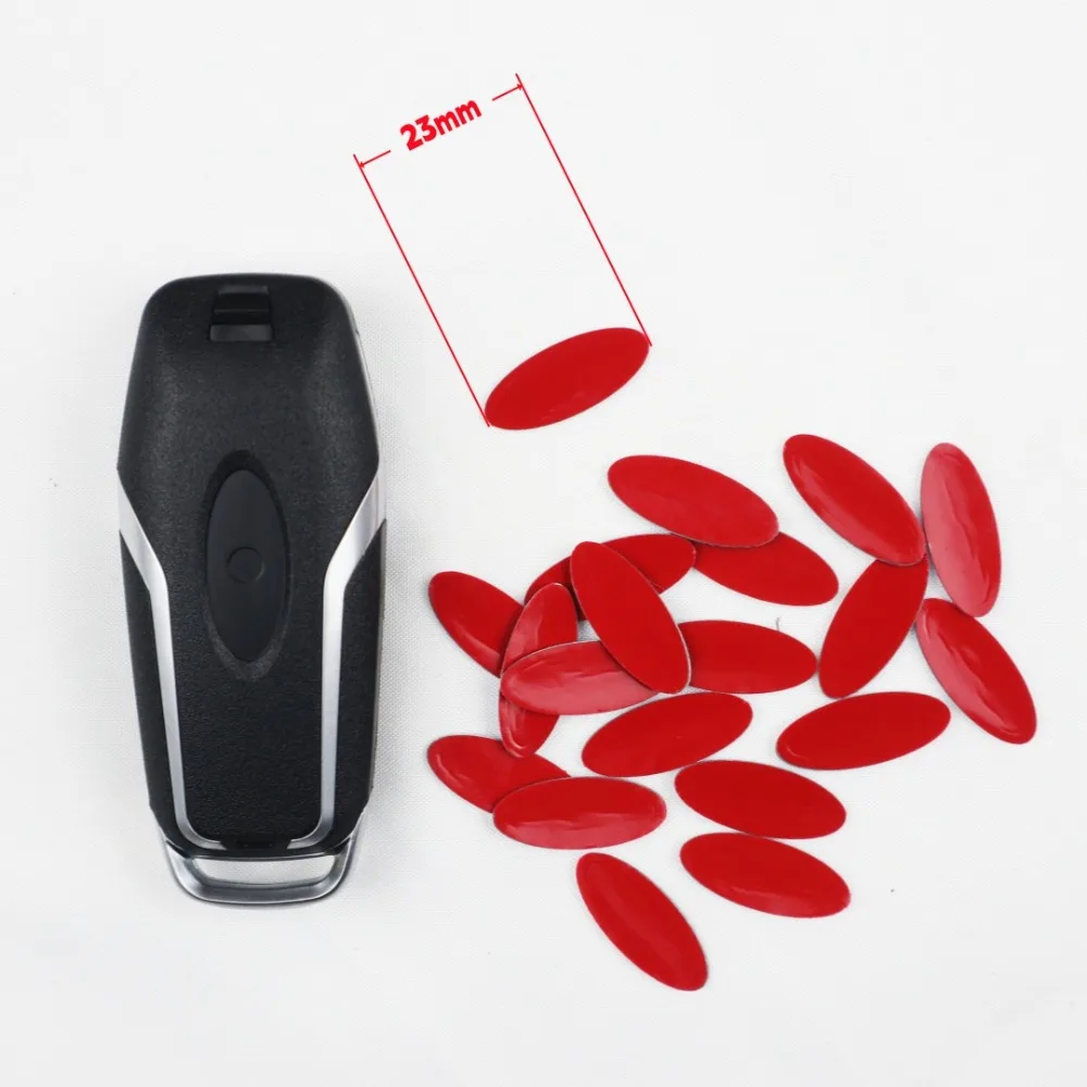 23mm/27mm Car key suitable decorative logo sticker car remote key accessory suitable for Ford series cars thumbnail 2
