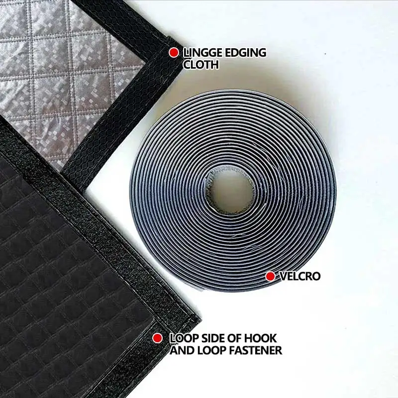Thickened windproof, cold proof, and warm cotton curtains for winter sealing, self-adhesive and unable to attach to door frames thumbnail 6