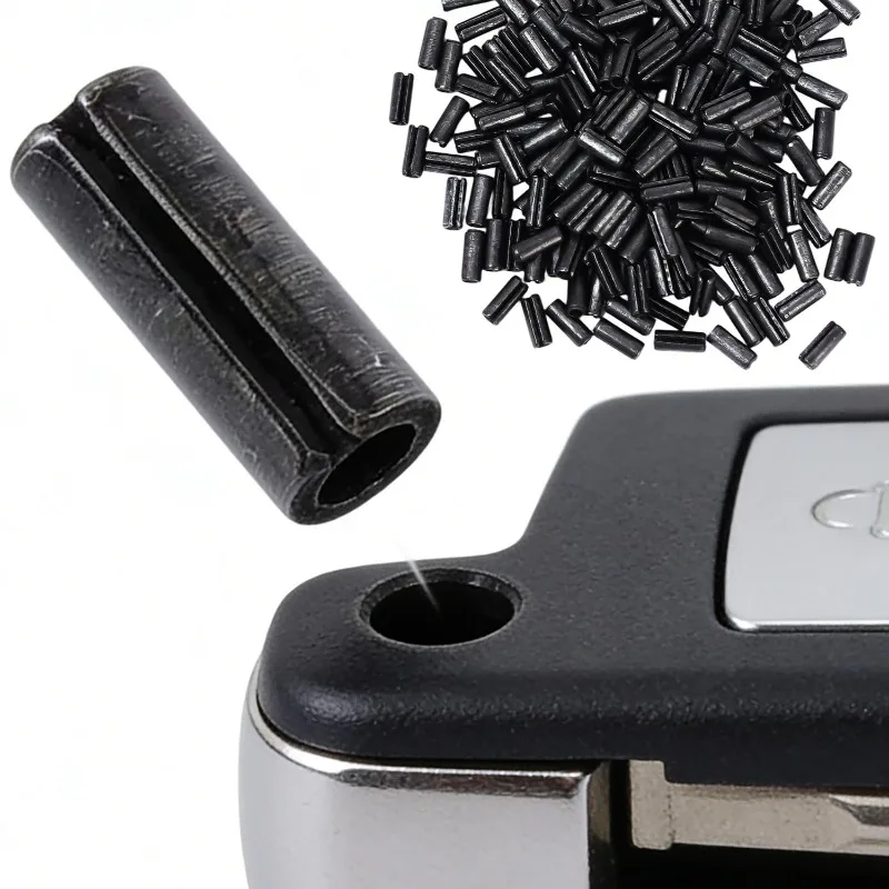200pcs Car Remote Flip Key Blade Fixing Roll Pin Split Pins Replacement Kit For Ford Peugeot Key Shell Repair Accessories Steel thumbnail 3