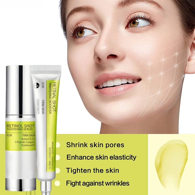 Retinol Serum Series, The Vita A Retinal Shot Serum,lifting And Firming Soothing Eye Face Serum Set Korean Beauty Skincare Serum thumbnail 4