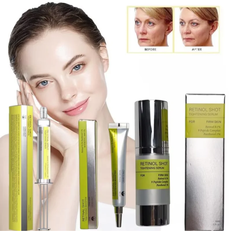 Retinol Serum Series, The Vita A Retinal Shot Serum,lifting And Firming Soothing Eye Face Serum Set Korean Beauty Skincare Serum thumbnail 2
