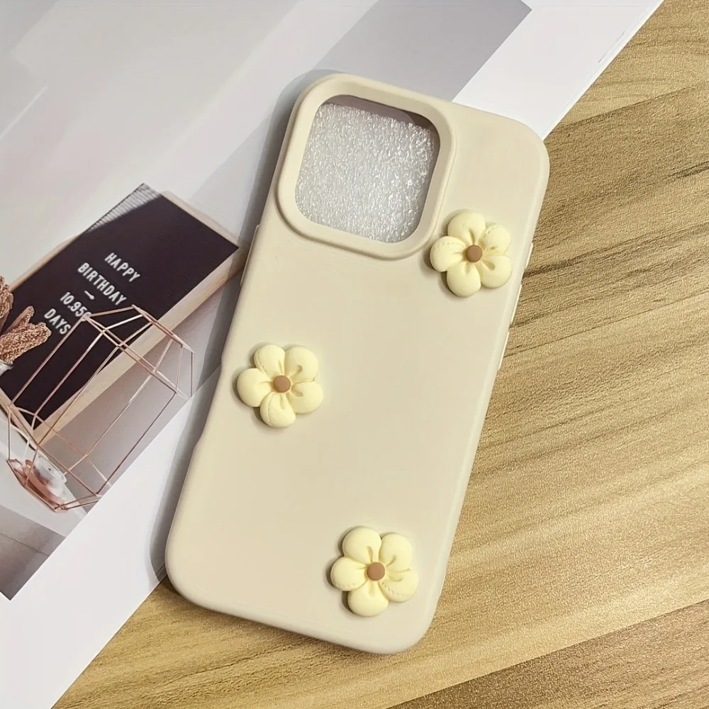 Cute Colorful Dopamine Flower Phone Case For iPhone 17 Pro Max 17Air 16 15 14 13 12 11 Pro Max 15 14 Plus Shockproof Matte Cover thumbnail 6