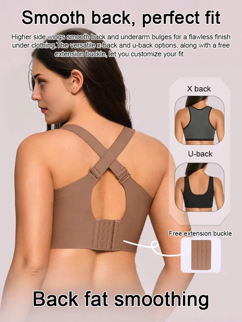 Women's Seamless Bra, Removable Pads Wireless Bralette, Comfortable Full-Coverage, Ideal for Daily Casual Wear Use thumbnail 2