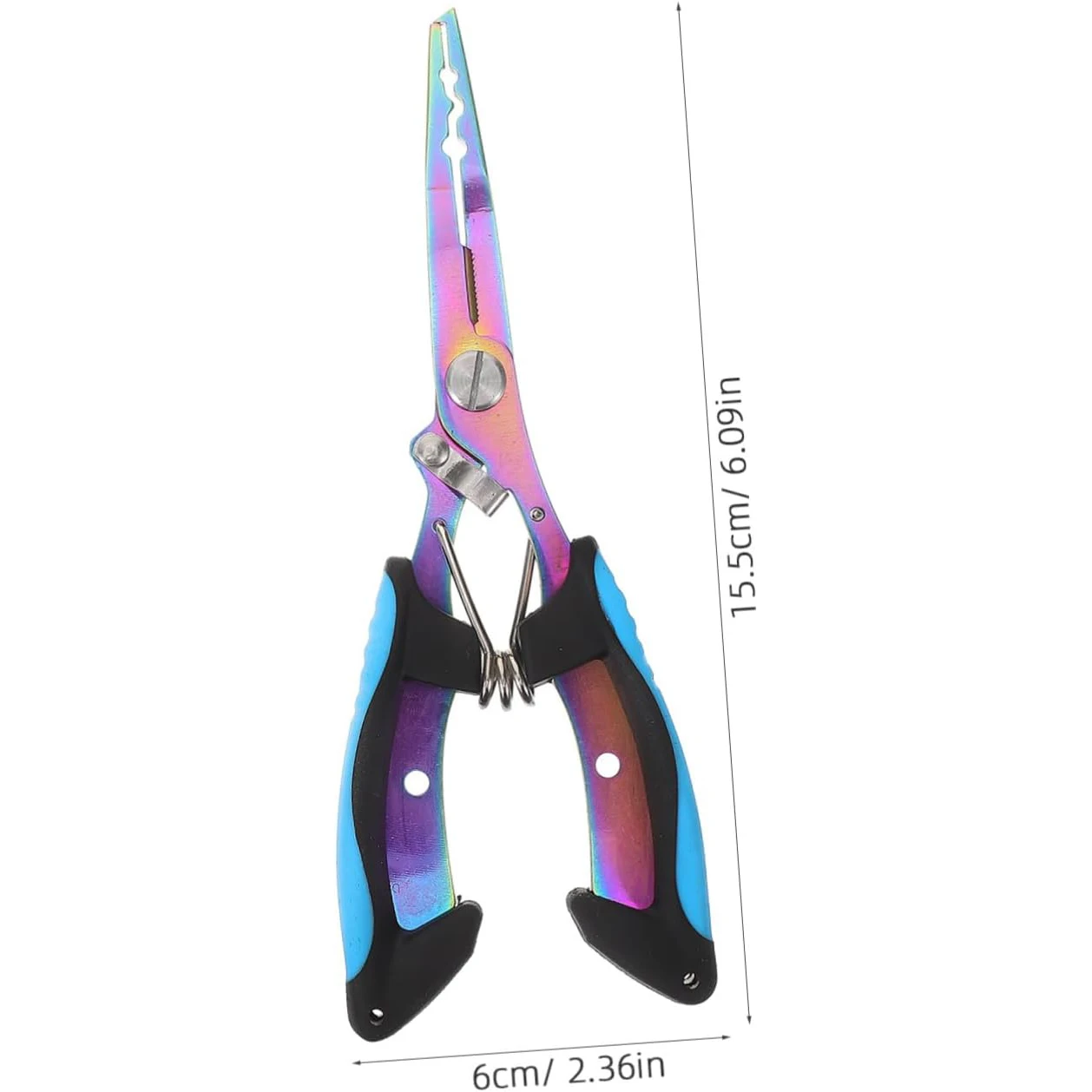 Multifunctional Fishing Pliers Stainless Steel Fishing Hook Remover Scissors Line Cutter Outdoor Fishing Tools thumbnail 6