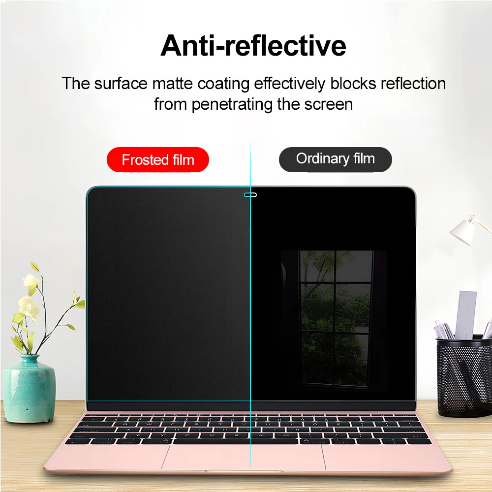2 Pack Anti Glare Scratch Matte Screen Protector For Macbook 2025 Air 13" 15" M1 M2 M3 M4 MBK Pro 14" 16" Inch Screen Protector thumbnail 2