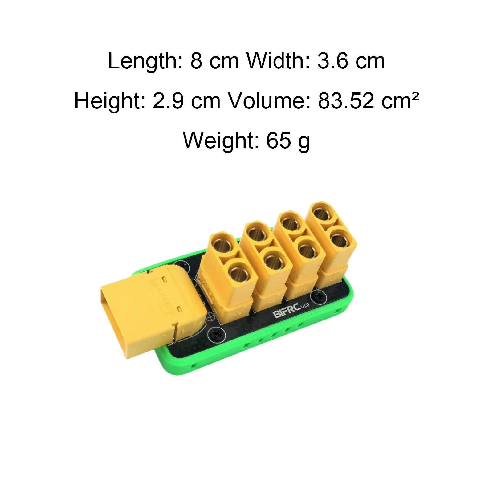 ZuruKin RC Power Distribution Board XT90/XT60/XT30 1-to-4 High-Current Splitter for Robots Cars Boats DIY FPV Drone thumbnail 5