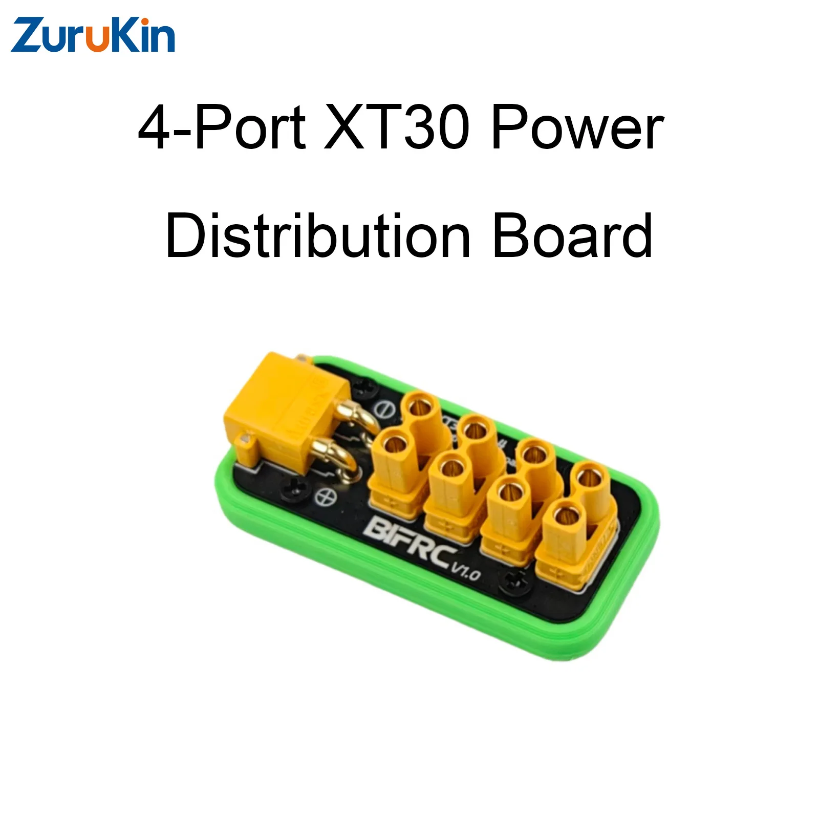 ZuruKin RC Power Distribution Board XT90/XT60/XT30 1-to-4 High-Current Splitter for Robots Cars Boats DIY FPV Drone thumbnail 3