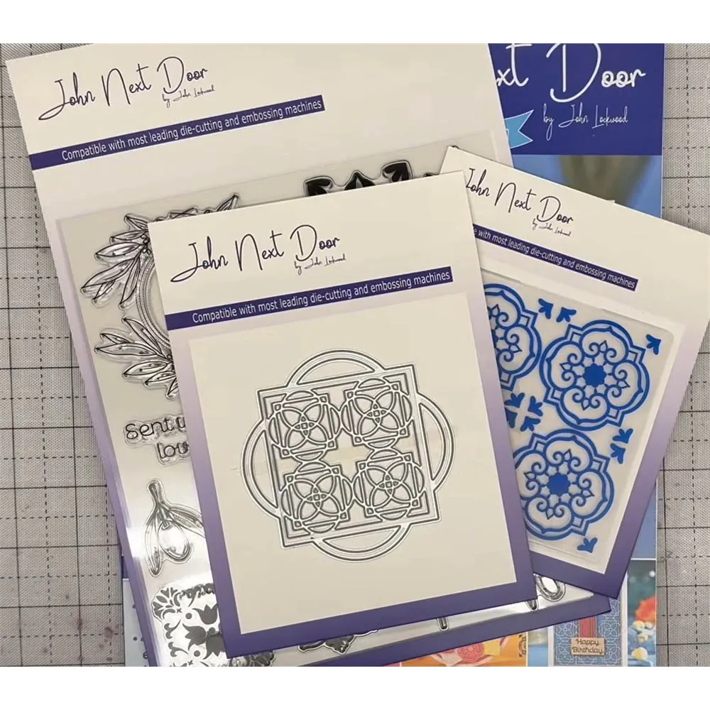 May New Summer Special Frames Metal Cutting Dies Stamps Sets Scrapbooking Embossed Make Paper Card Album DIY Craft Decoration thumbnail 2