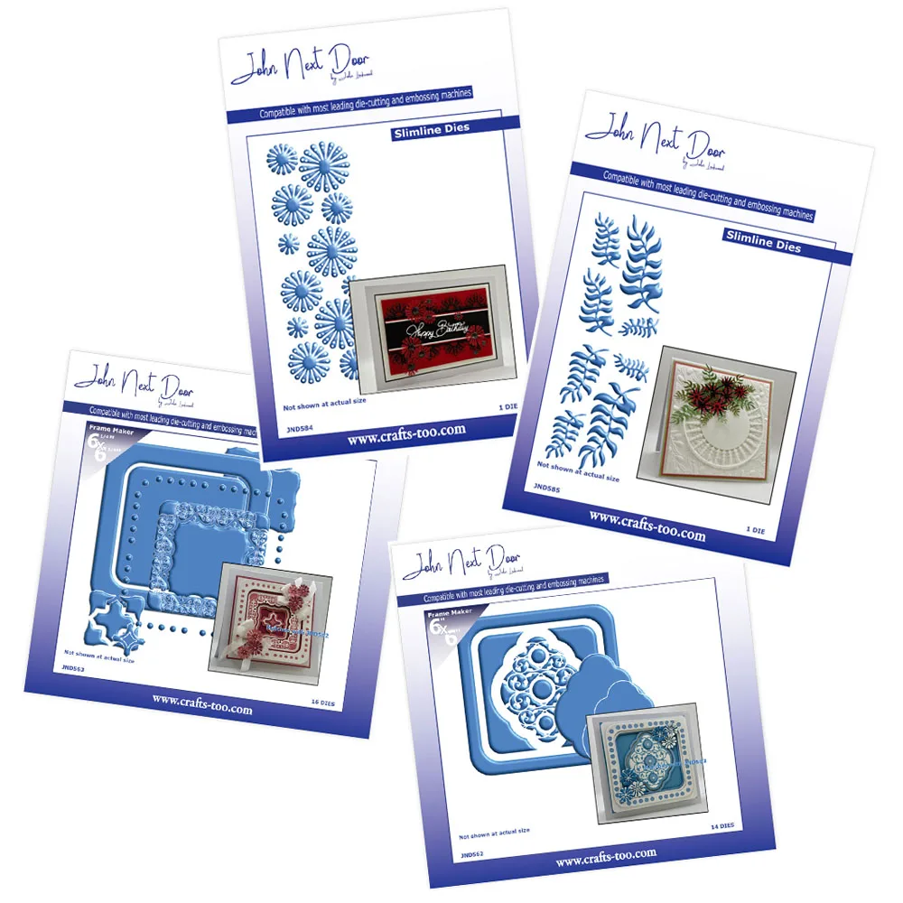 May New Summer Special Frames Metal Cutting Dies Stamps Sets Scrapbooking Embossed Make Paper Card Album DIY Craft Decoration thumbnail 4
