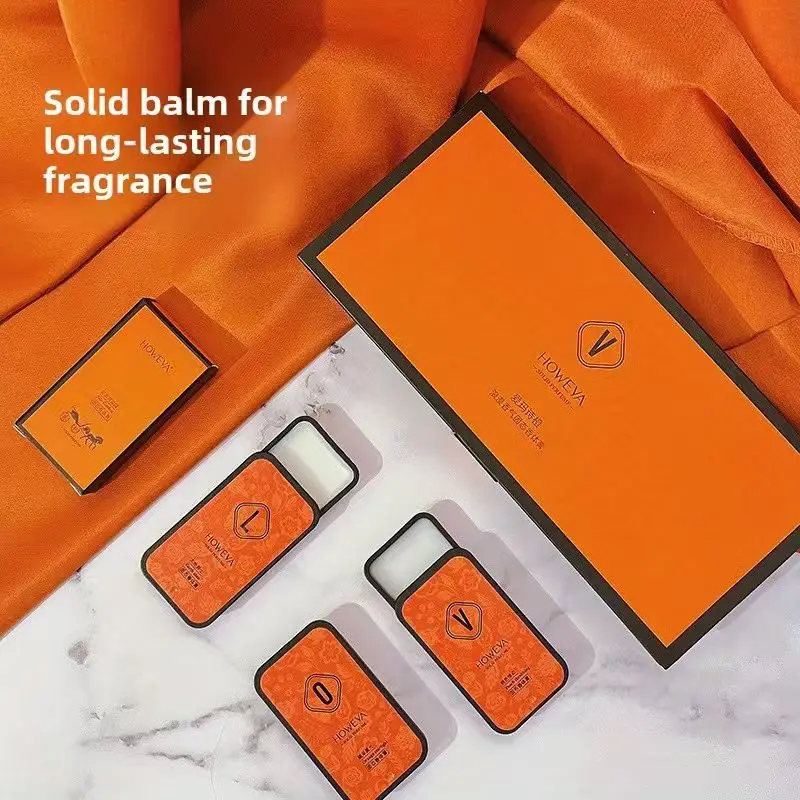 Solid fragrance gift box, romantic lasting solid fragrance, tempting fragrance, outdoor portable, dating travel, Valentine's Day thumbnail 3
