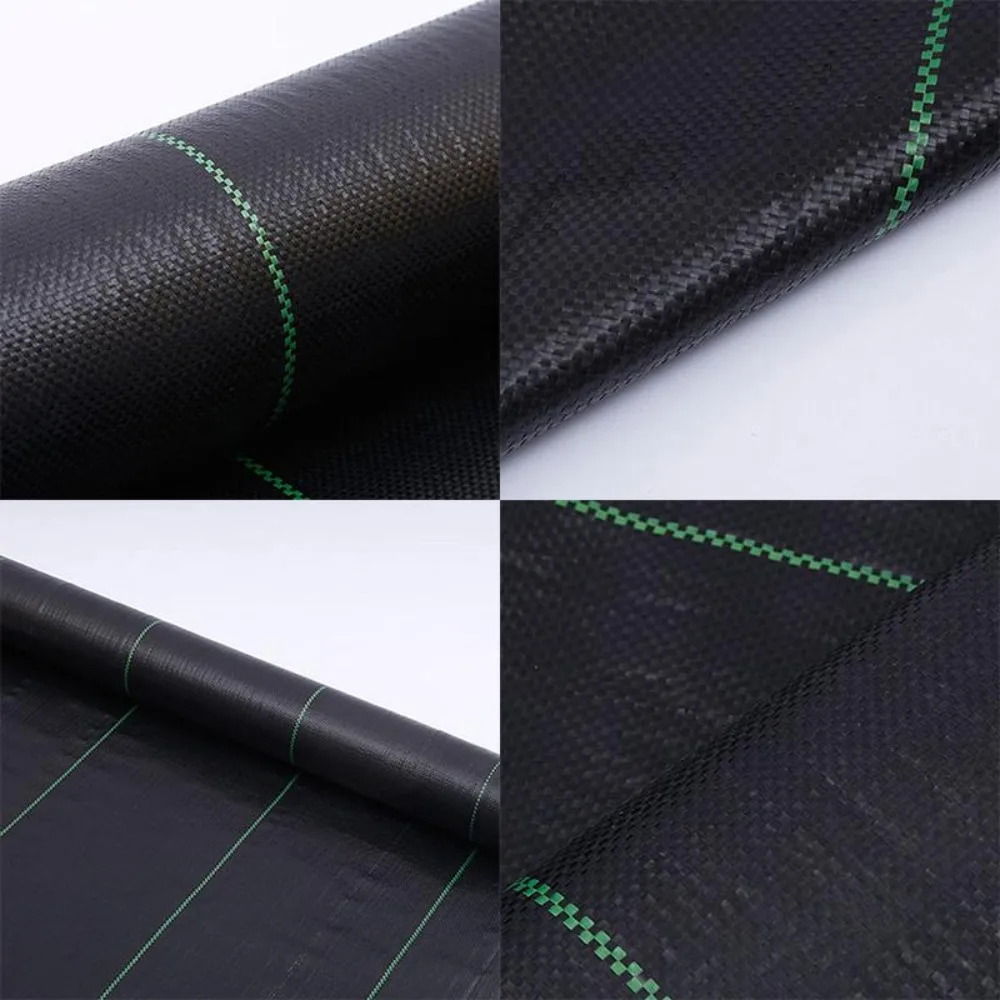 Agricultural Anti Grass Cloth PP Garden Weed Barrier Fabric Permeable Anti-Weed Mesh Geotextile Greenhouse Weeding Mat thumbnail 3