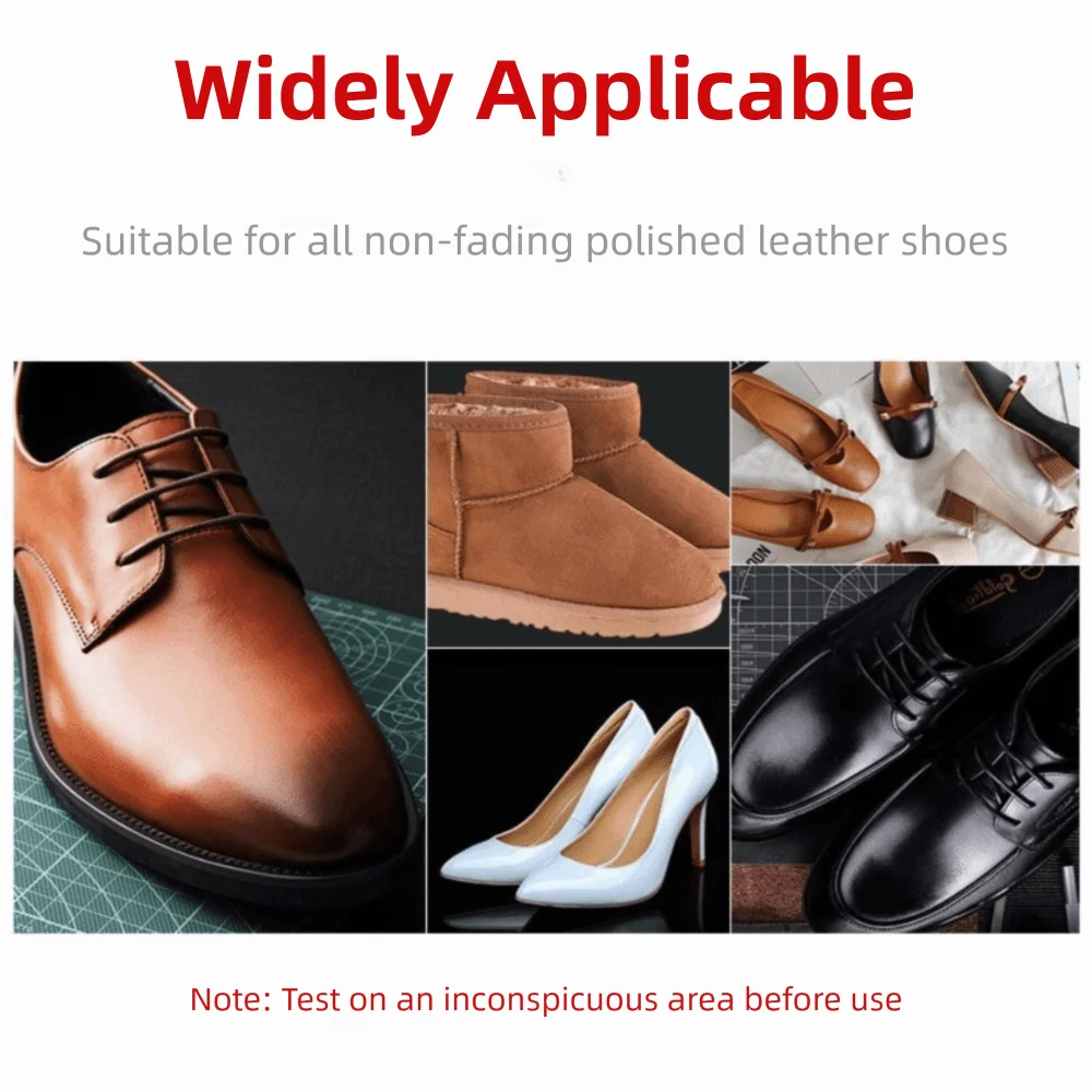 Portable Barrel Set Shoe Shine Kit Black Shoe Polish Stain Removal Boots Care Kit Leather Shoe Polish Set Leather Shoes thumbnail 4