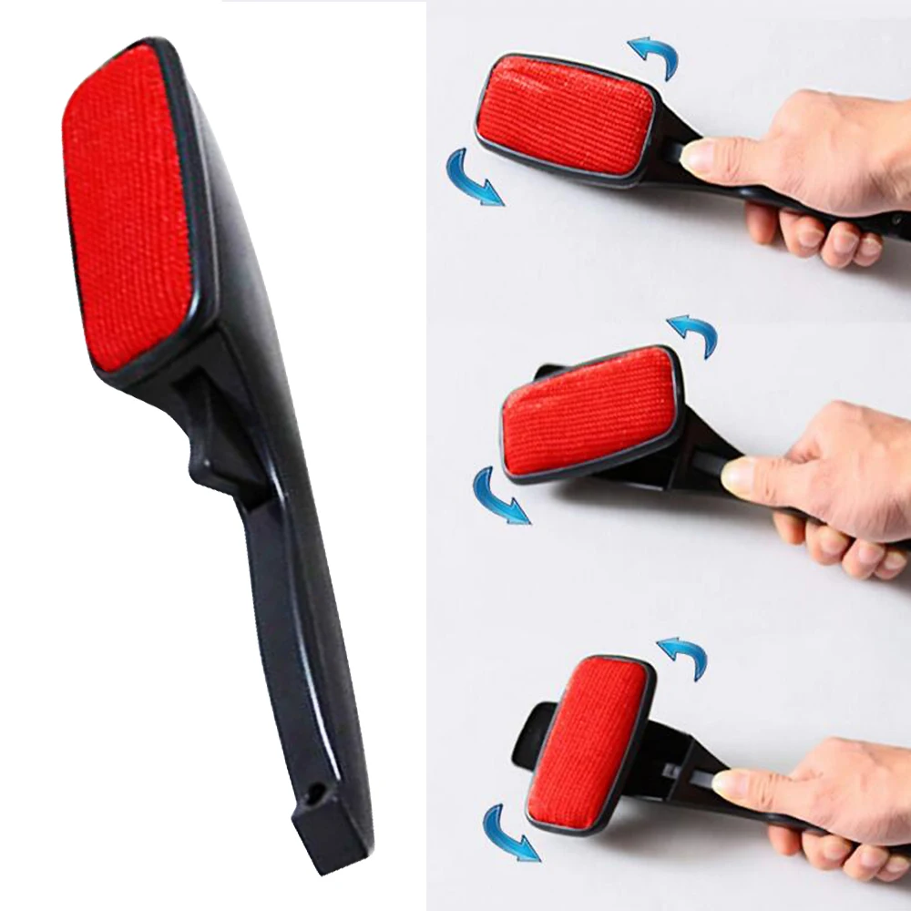 Magic Lint Dust Brush Pet Hair Remover Clothing Dry Cleaning Swivel Rakish Static Brushes Electrotic Dust Cleaners thumbnail 2
