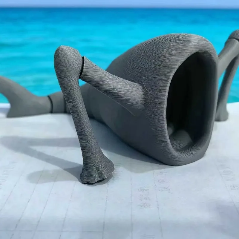 1/4pc 3D Printing Sea Eater Bloop Gran Maja Action Figure Model Toy Doll Christmas Gift Joint-movable Deep Sea Monster Figurines thumbnail 2