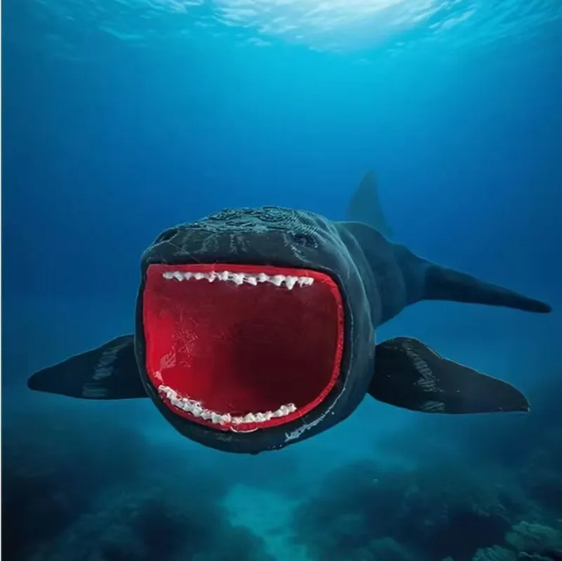 1/4pc 3D Printing Sea Eater Bloop Gran Maja Action Figure Model Toy Doll Christmas Gift Joint-movable Deep Sea Monster Figurines thumbnail 6
