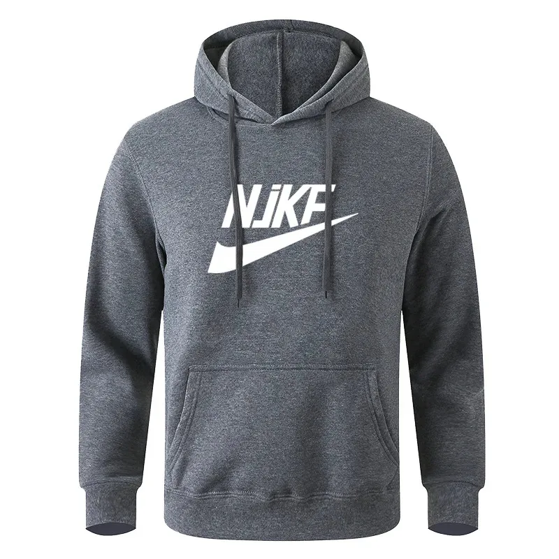 2025 European and American fashion fleece printed men's and women's hooded sweatshirt, casual multifunctional sports hooded swea thumbnail 2