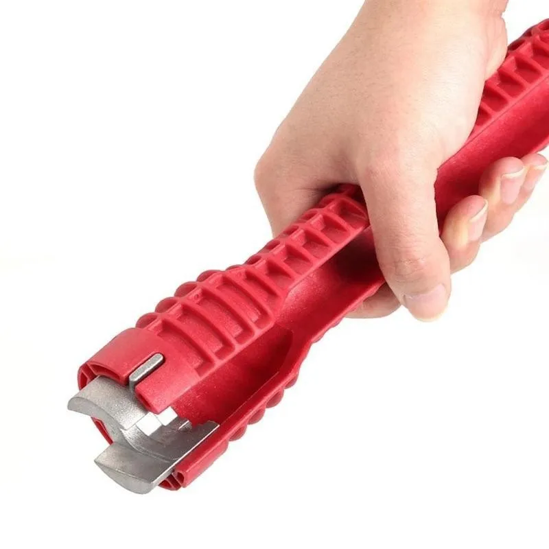 5-in-1 Adjustable Wrench Set - Metal Tool Kit for Sink Repair, Faucet Installation & Bathroom/Kitchen Maintenance thumbnail 5
