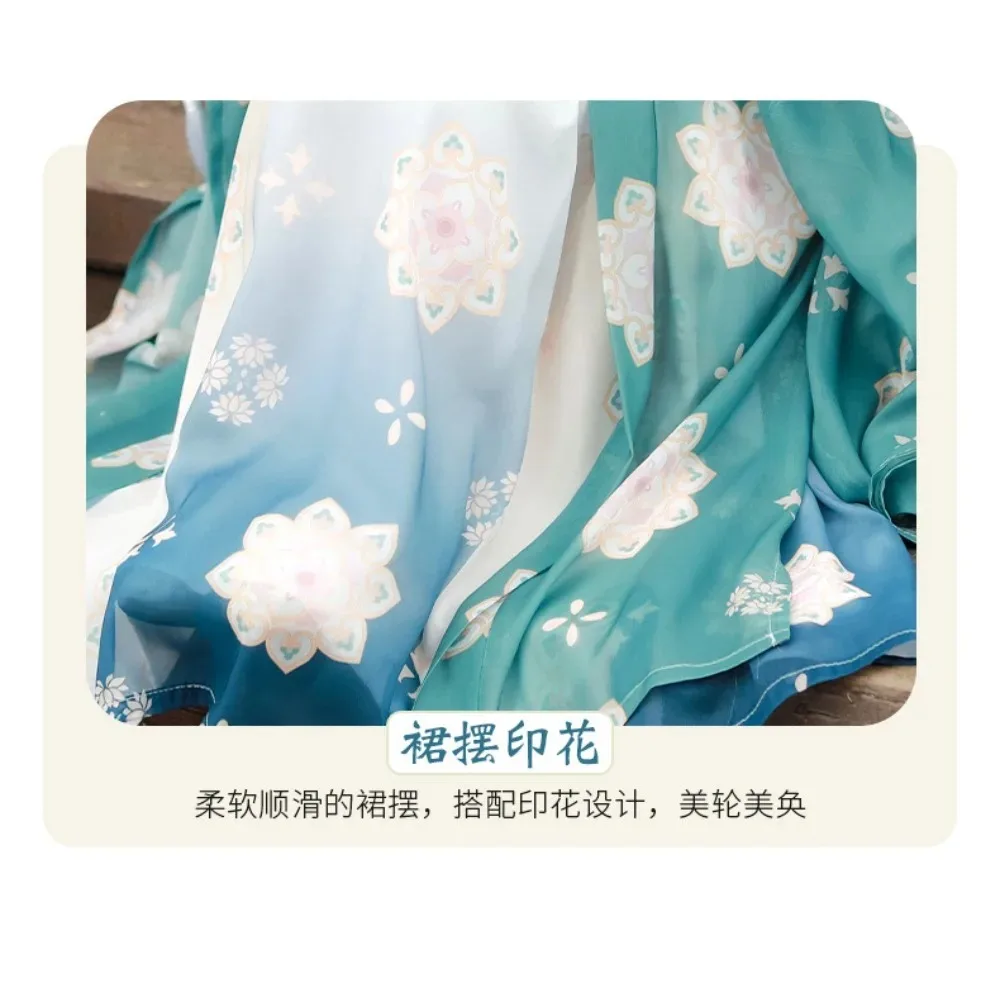 Fairy Kids Clothes Vintage Elegant Chinese Hanfu Girl Dress Cosplay Stage Performance Costumes Dance Wear Children Clothing thumbnail 6