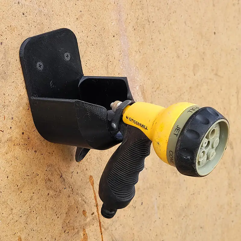 Garden Hose Sprinkler Storage Wall-mounted Garden Hose Sprinkler Holder for Secure Storage Yard Organizer Hanger for Outside thumbnail 3