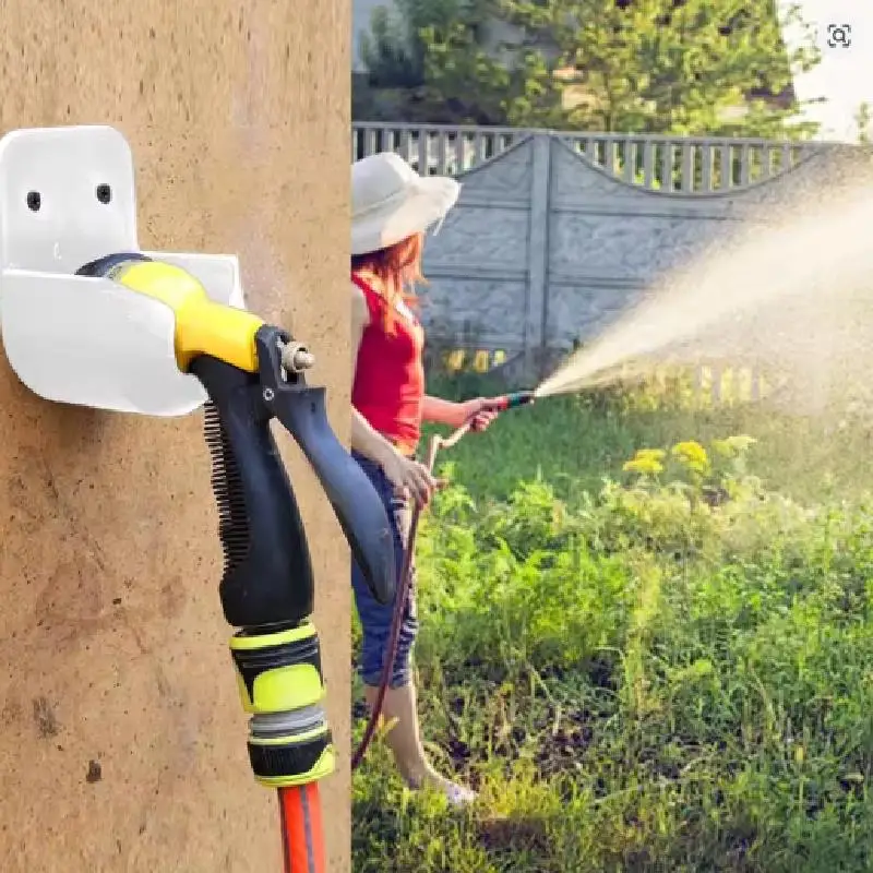 Garden Hose Sprinkler Storage Wall-mounted Garden Hose Sprinkler Holder for Secure Storage Yard Organizer Hanger for Outside thumbnail 4
