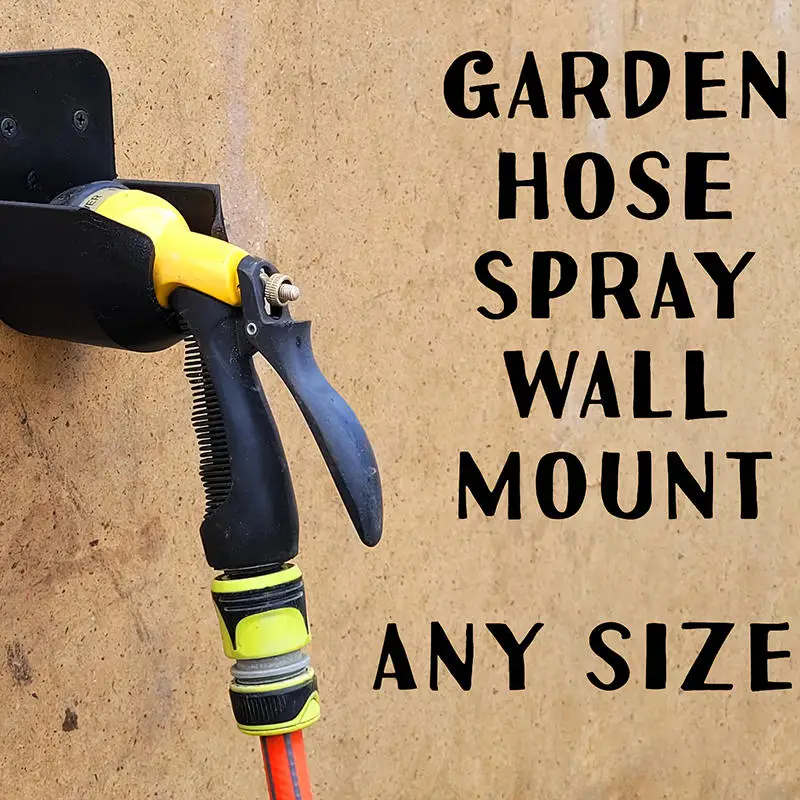 Garden Hose Sprinkler Storage Wall-mounted Garden Hose Sprinkler Holder for Secure Storage Yard Organizer Hanger for Outside thumbnail 6