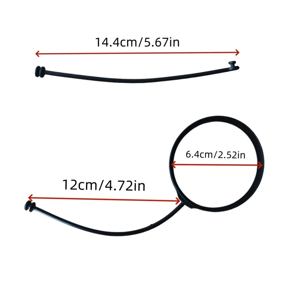 Fuel Tank Cap Anti-Lost Rope Strap For BMW F10E46 E36 E34 E60 F30 E30 G30 F20 F01 F11 F31 E81E39 E90 Replacement Car Accessories thumbnail 4