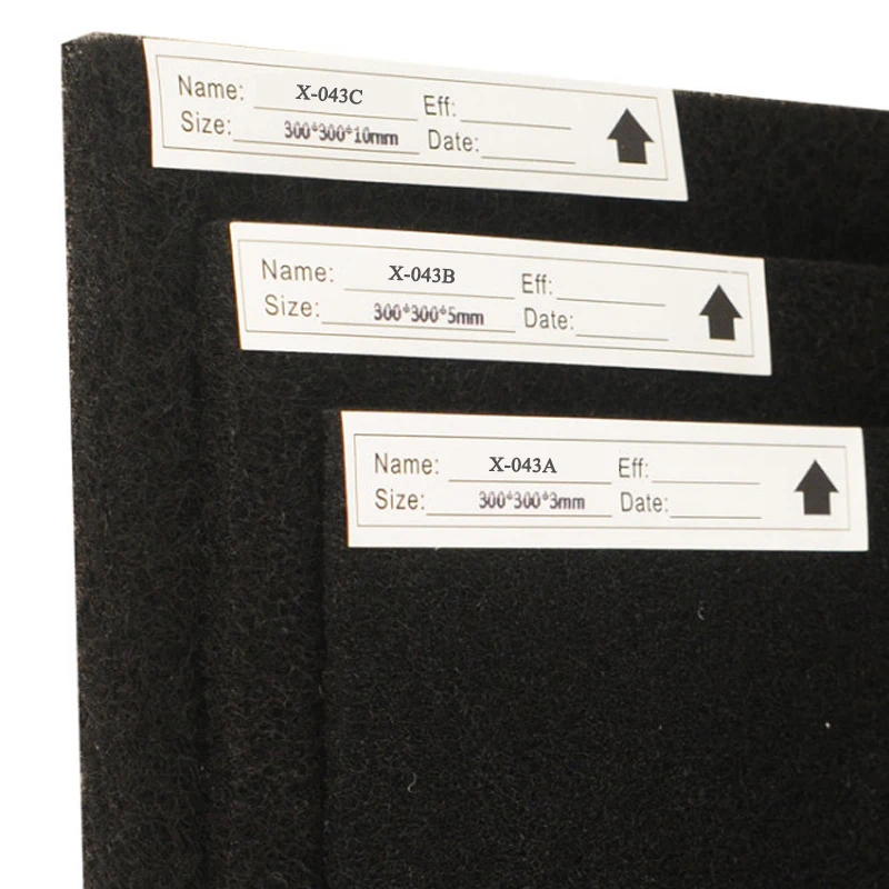 Activated carbon fiber felt is widely used in air and water purification and adsorption of impurities bacterial dust X-043 thumbnail 2