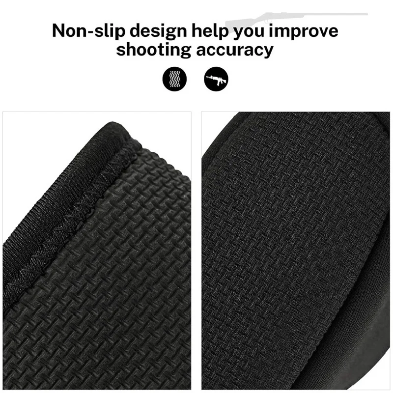Tactical Rifle Holster Slip On Recoil Pad Shooter's Accessory Buttstock Extension for Shotguns Rifles Hunting Shooting thumbnail 4