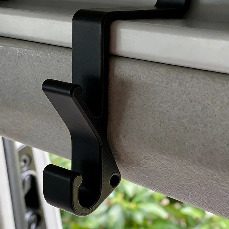 T-Type Car Hook For Volkswagen VW Van California Beach Coast Ocean T5 T6 T6.1 Series Hooks To Storage Jackets Bags Hats thumbnail 2