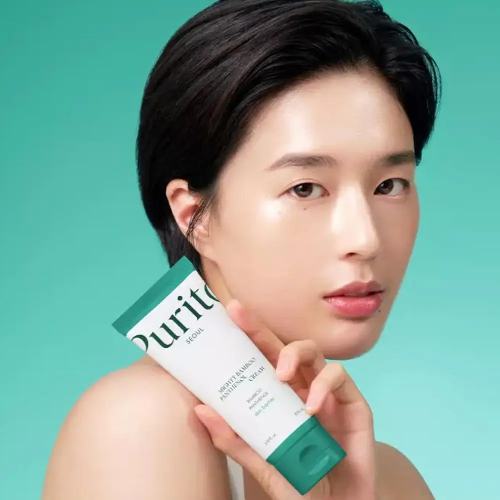 Purito Mighty Bamboo Panthenol Cream Repairs Skin Barrier Soothing And Moisturizing Shrink Pores For Sensitive Skin Easy Absorb thumbnail 5