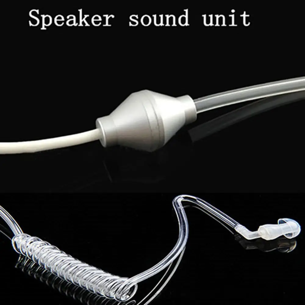 Talkabout Cool Walkie Spring Mobile Phone 3.5mm Anti Dust Air Tube Security Anti Radiation Earphone Earpiece Headset Earbuds thumbnail 6