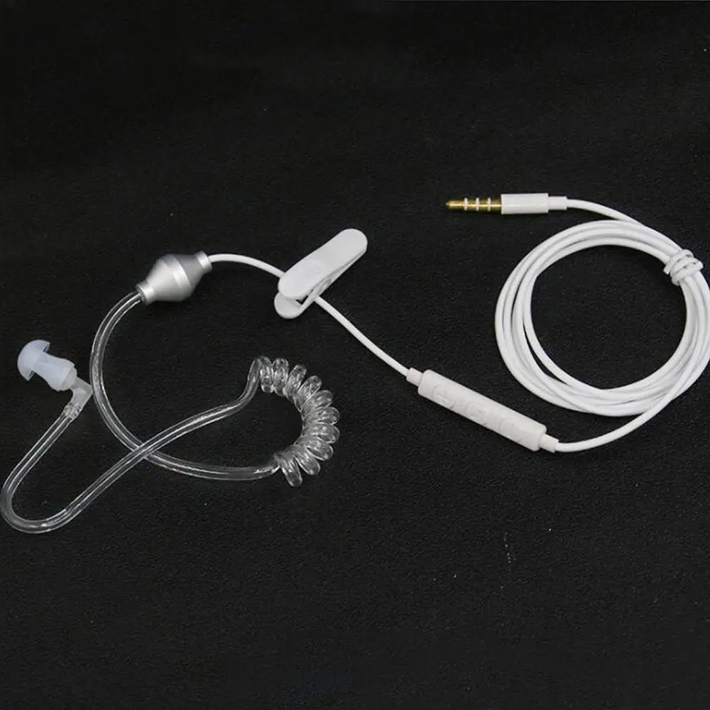 Talkabout Cool Walkie Spring Mobile Phone 3.5mm Anti Dust Air Tube Security Anti Radiation Earphone Earpiece Headset Earbuds thumbnail 4