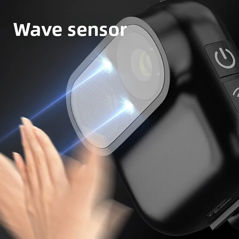 High-brightness Headlamp, Camera-Style, Waterproof, Rechargeable, Long Battery Life, Outdoor Head-Mounted Fishing Sensor Light thumbnail 3